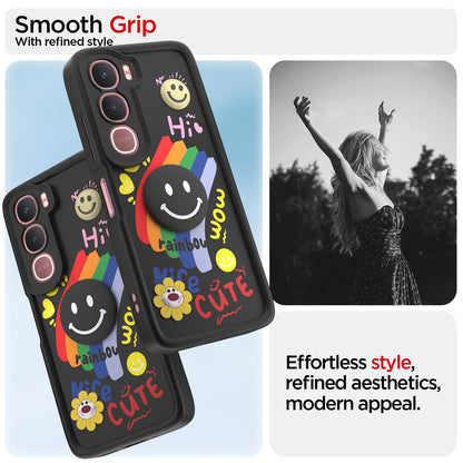 Pikkme Vivo Y31 5G Soft Silicone black phone cover – photo 2