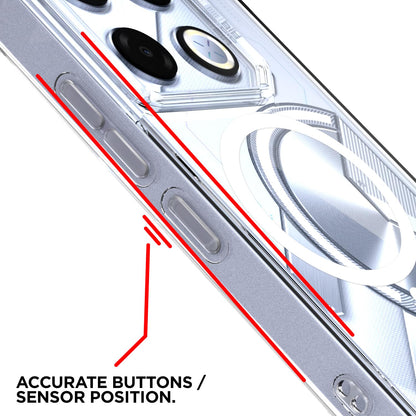 Infinix GT 20 Pro 5G MagSafe mobile cover in transparent mag-safe by Pikkme – photo 6