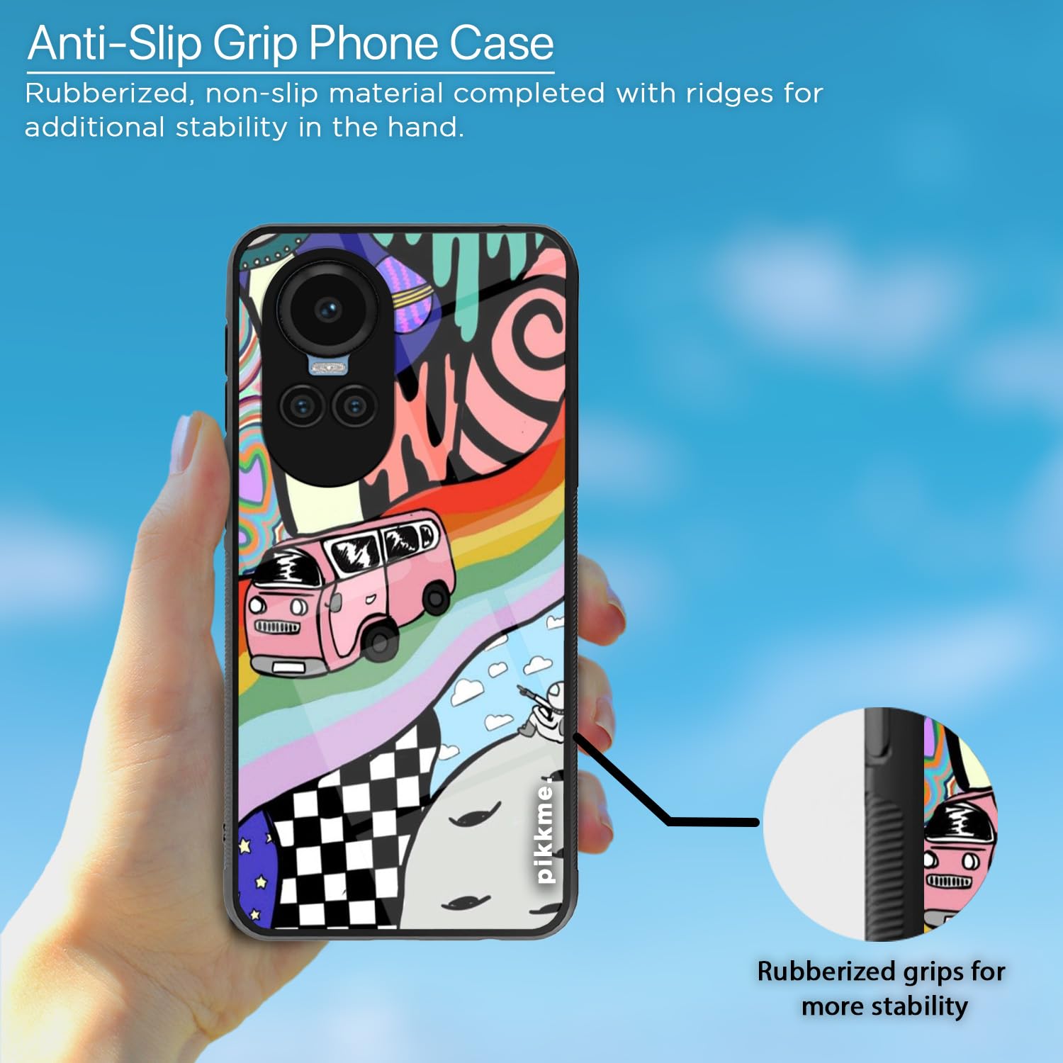 Oppo Reno 10 5G Hybrid phone cover by Pikkme – photo 5