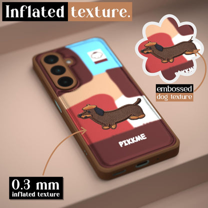 Pikkme  Samsung Galaxy A16 5G Cute Girlish Dog Series Back Cover (Design3)