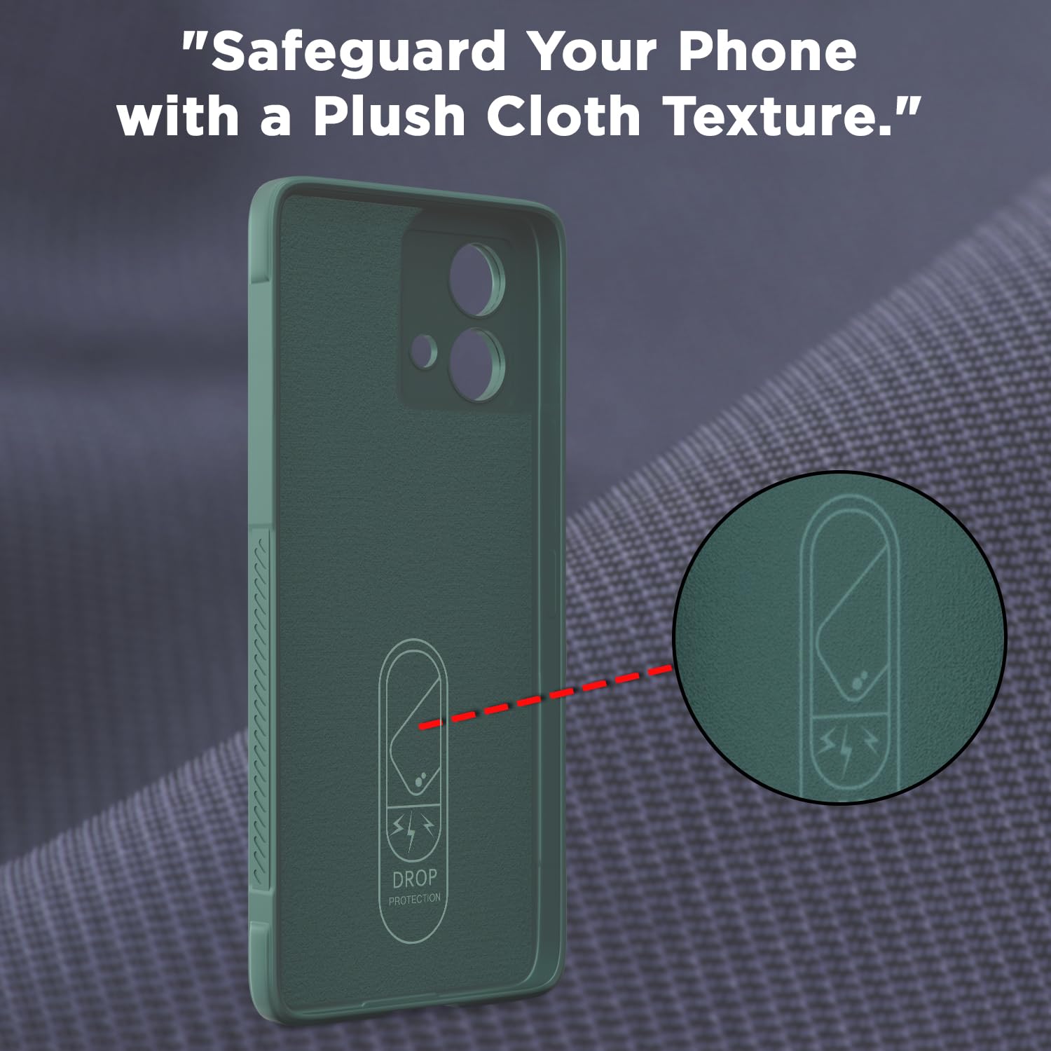 Pikkme Moto G84 5G green mobile cover – photo 7