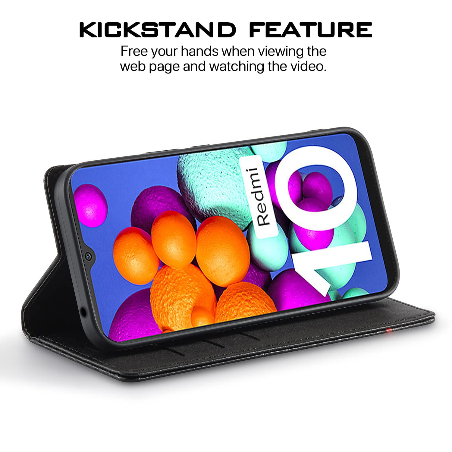 Pikkme black flip case for Redmi 10/10 Power – photo 5