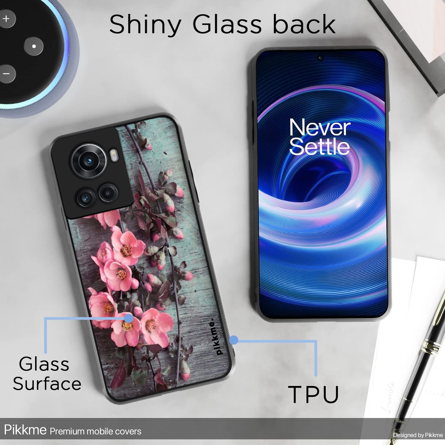 Flower Mobile back cover for OnePlus 10R – Pikkme – photo 3