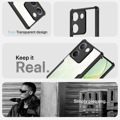 Pikkme black Clear mobile back cover for Vivo Y200 Pro 5G – photo 4