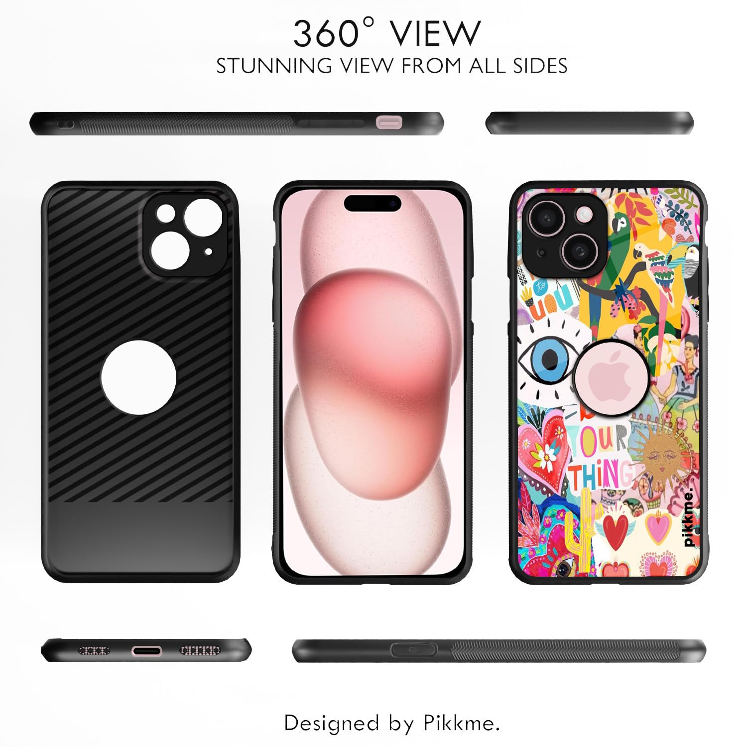 Pikkme Flower phone cover for iPhone 15 Plus – photo 2