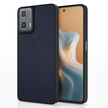 Moto G34 / G45 5G Indian Leather Back Cover -Blue