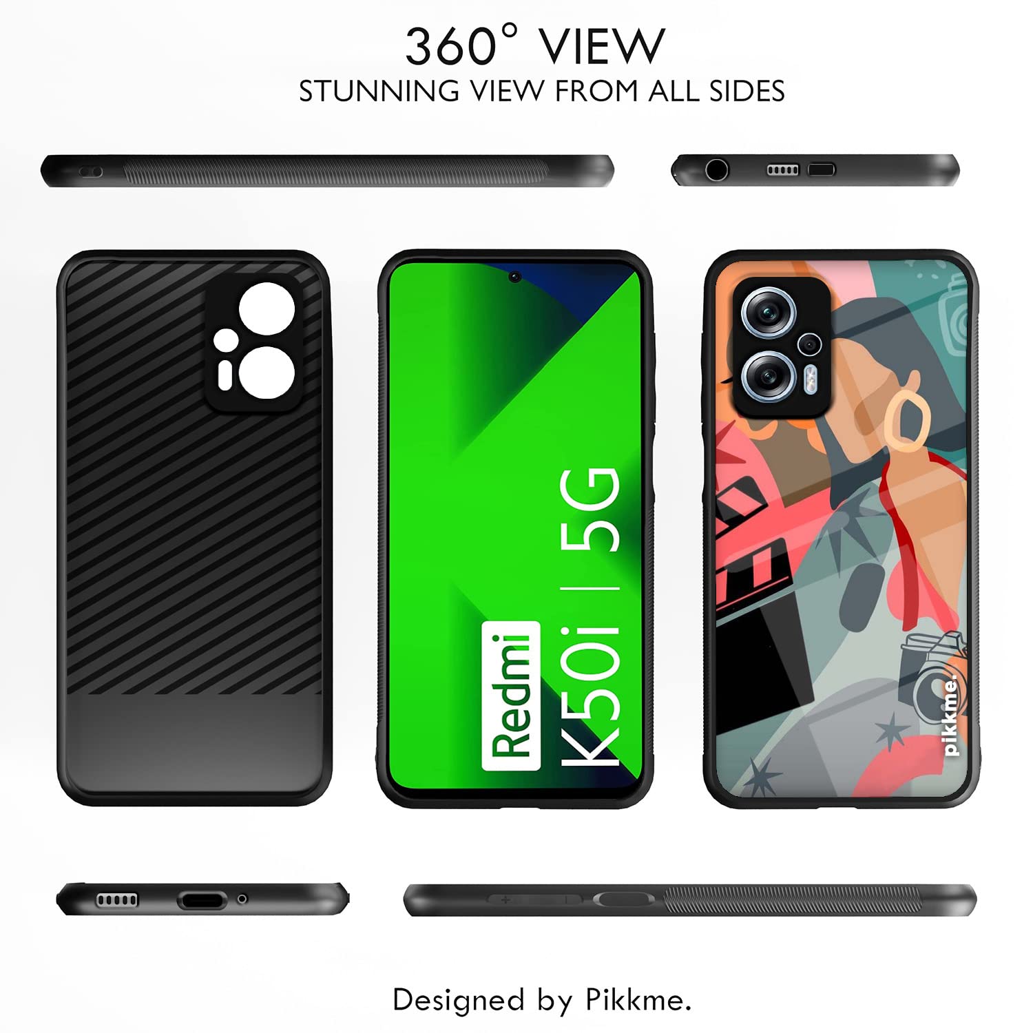 Pikkme Redmi K50i 5G mobile cover – photo 2