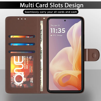 Tan wallet flip cover for Moto G85 5G – Pikkme – photo 5