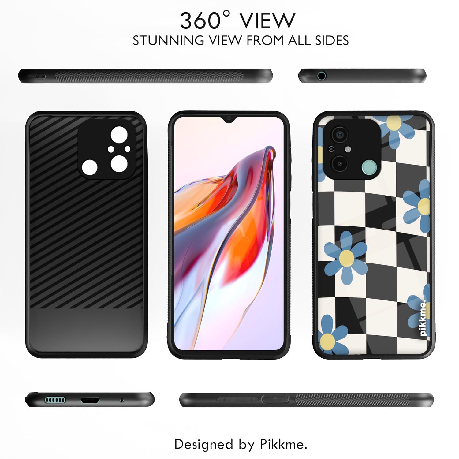 Pikkme Redmi 12C/Poco C55 Flower mobile cover – photo 2