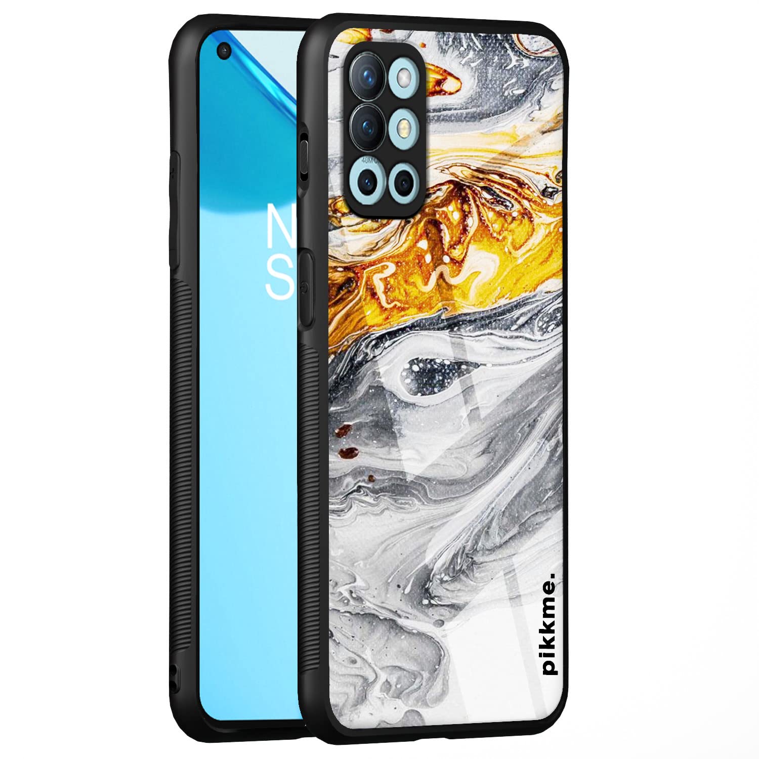Pikkme Hybrid mobile back cover for OnePlus 8T