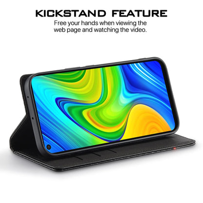 Black Wallet flip case for Redmi Note 9 – Pikkme – photo 5