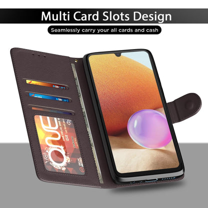 Pikkme coffee Wallet mobile flip cover for Samsung A32 – photo 5