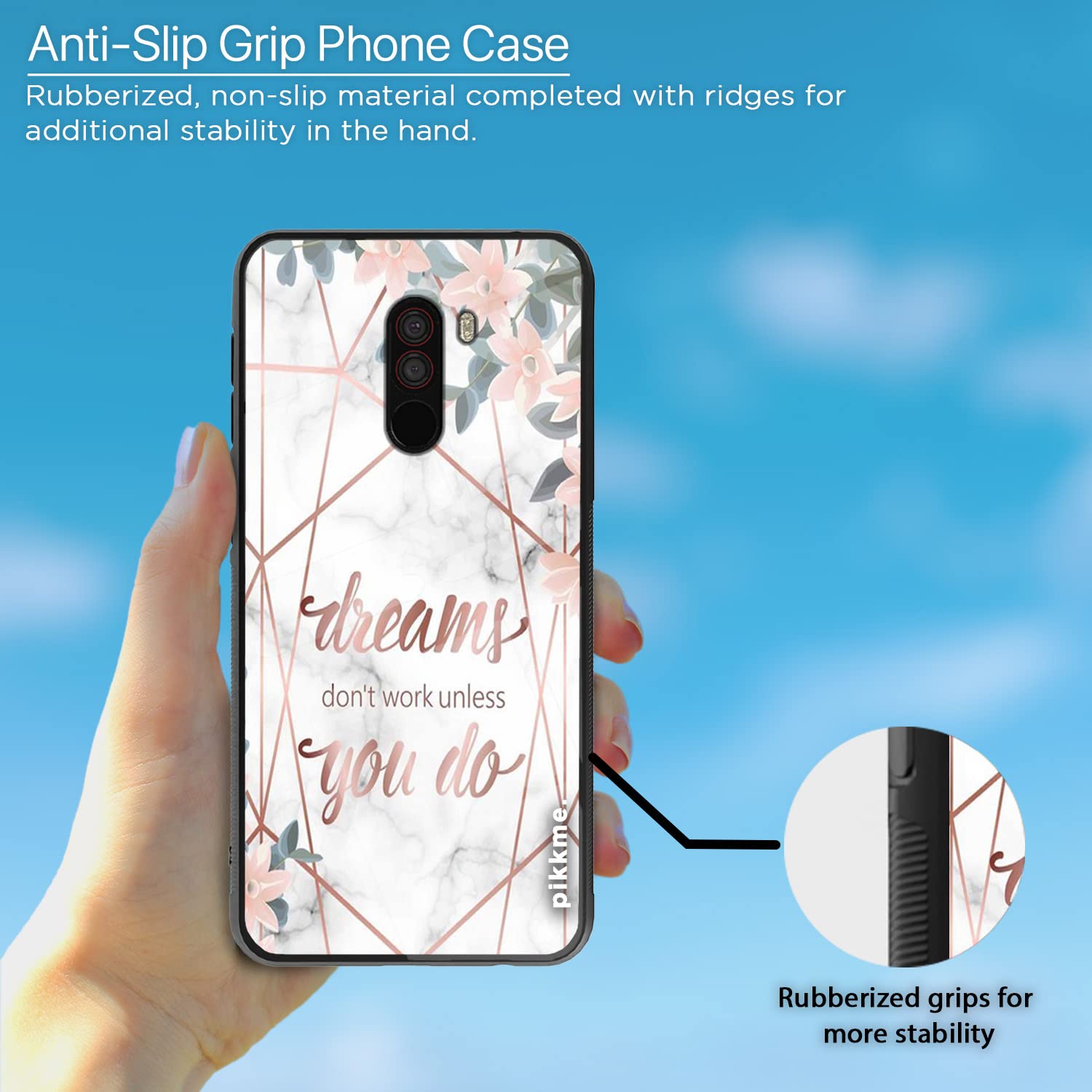 Pikkme Hybrid mobile back cover for Poco F1 – photo 5