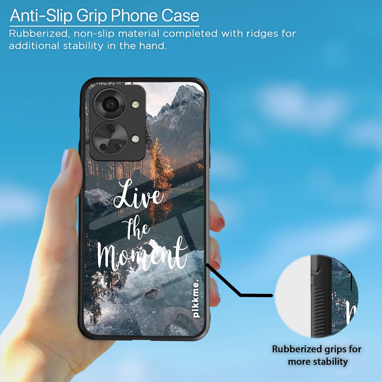 OnePlus Nord 2T 5G Hybrid mobile back cover by Pikkme – photo 5
