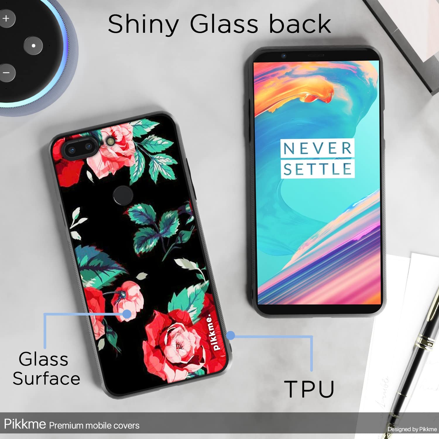 OnePlus 5T Flower mobile back cover by Pikkme – photo 3