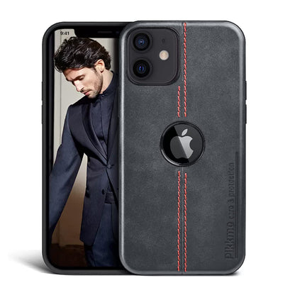 Pikkme iPhone 12/12 Pro black phone cover