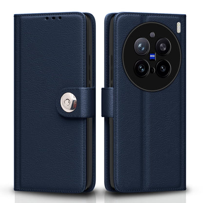 Pikkme blue flip cover for Vivo X200 Pro 5G