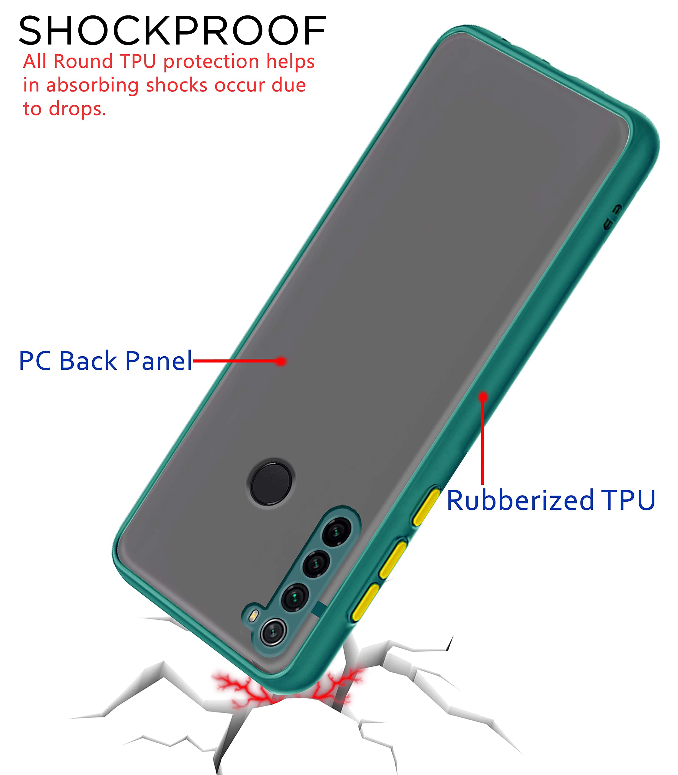 Pikkme green phone cover for Redmi Note 8 – photo 4