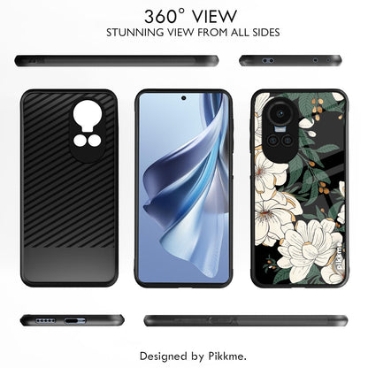 Oppo Reno 10 5G Flower mobile back cover by Pikkme – photo 2