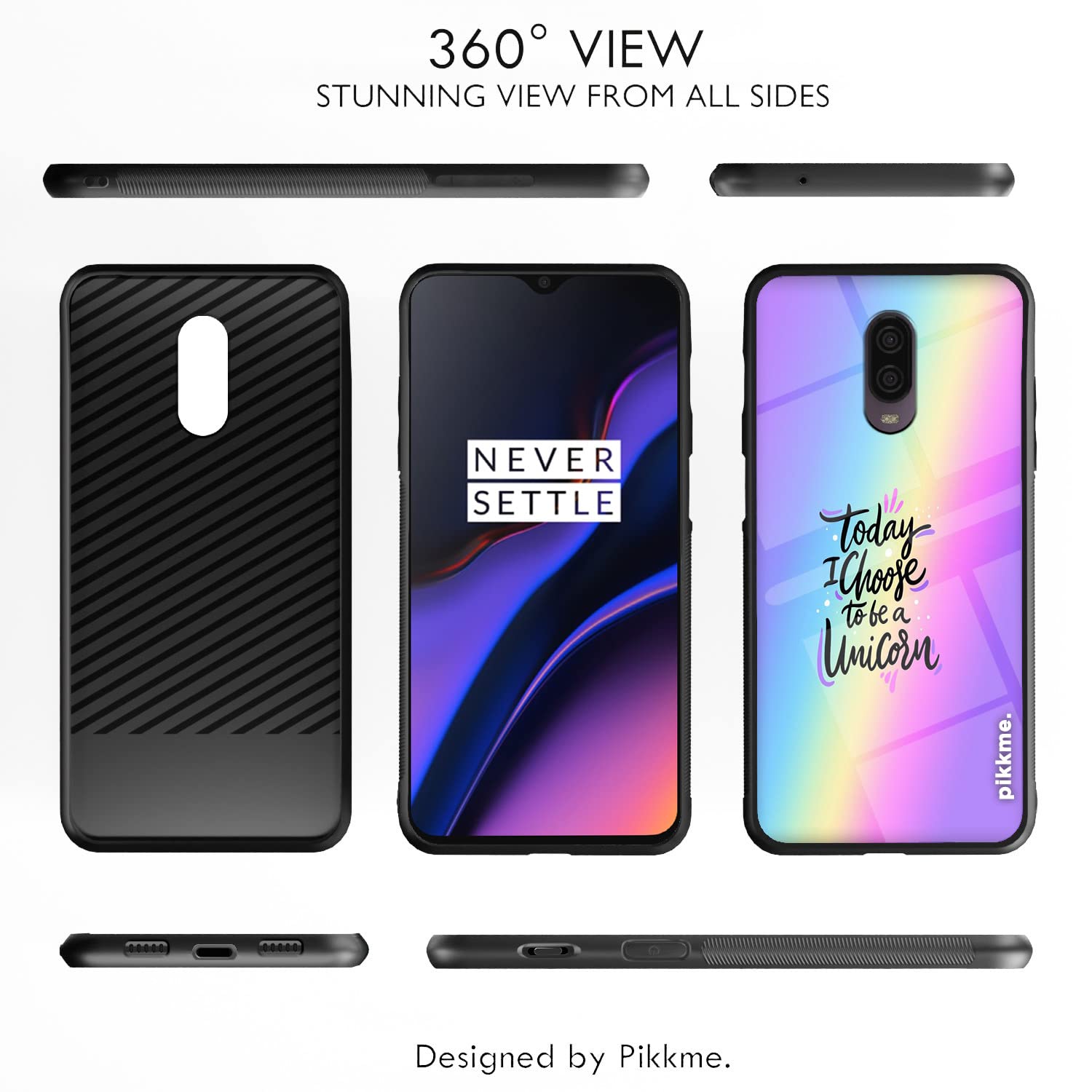 Pikkme Hybrid mobile back cover for OnePlus 6T – photo 2