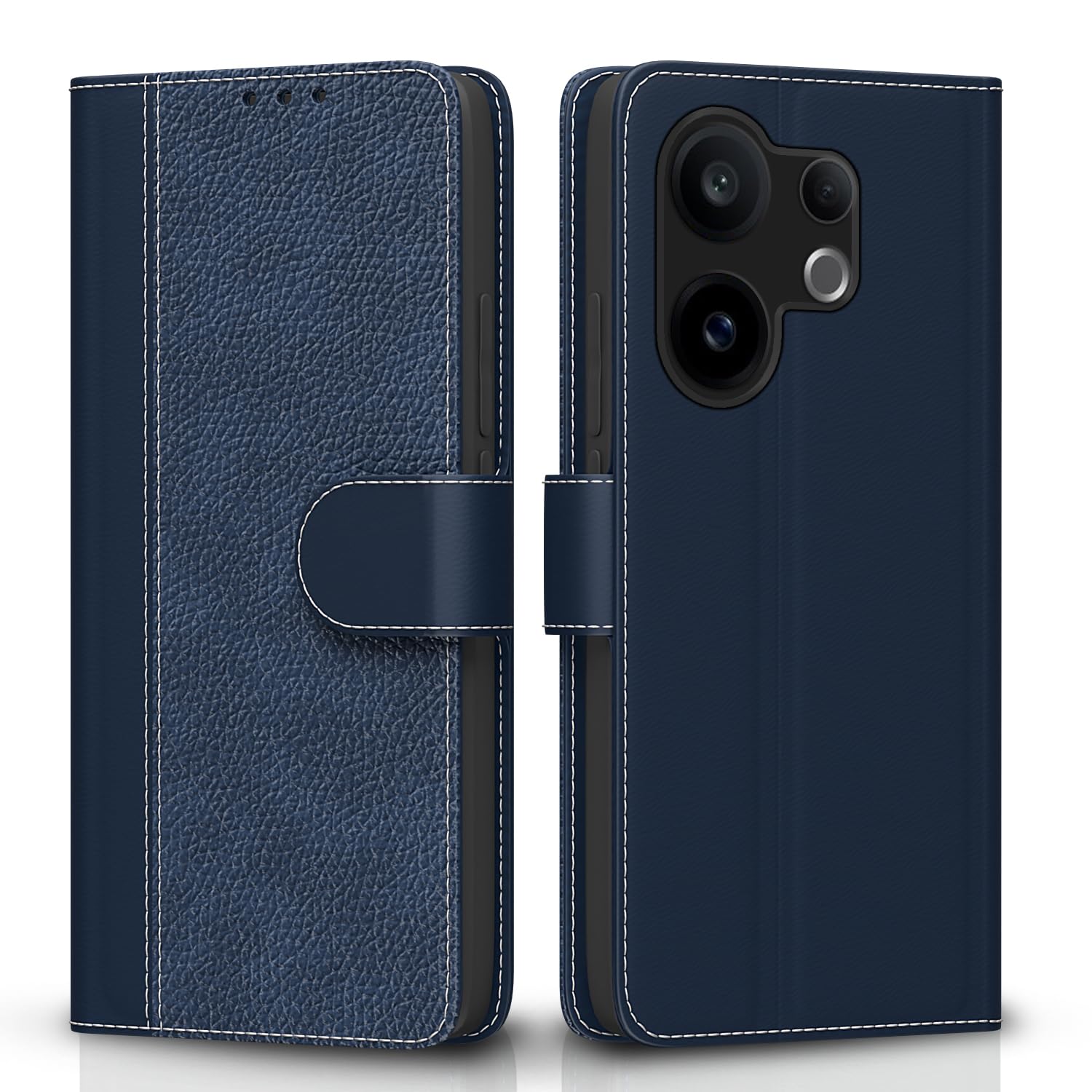 Pikkme Vivo V60/T4 Pro 5G Wallet blue flip cover