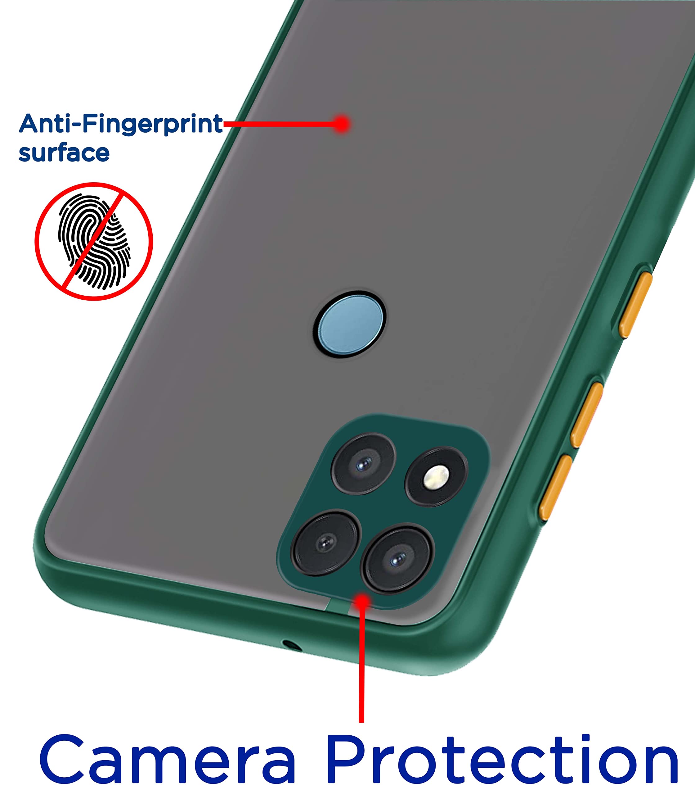 Pikkme Redmi 9/9, Poco C31 light green phone cover – photo 2