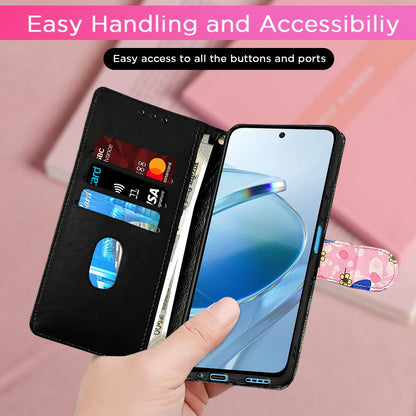 Pink flower flip case for Redmi 12 4G – Pikkme – photo 4