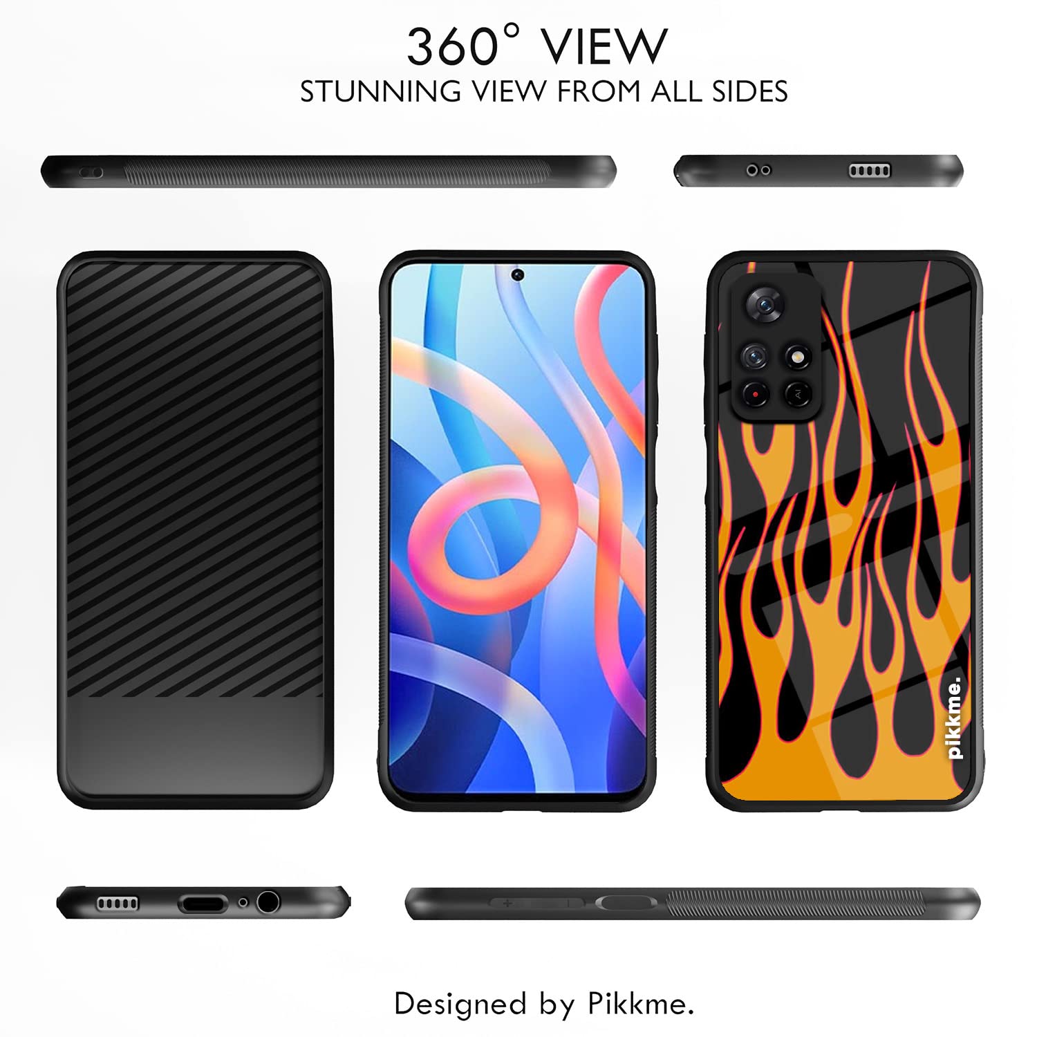Pikkme Redmi Note 11T/Poco M4 Pro 5G Hybrid phone cover – photo 2