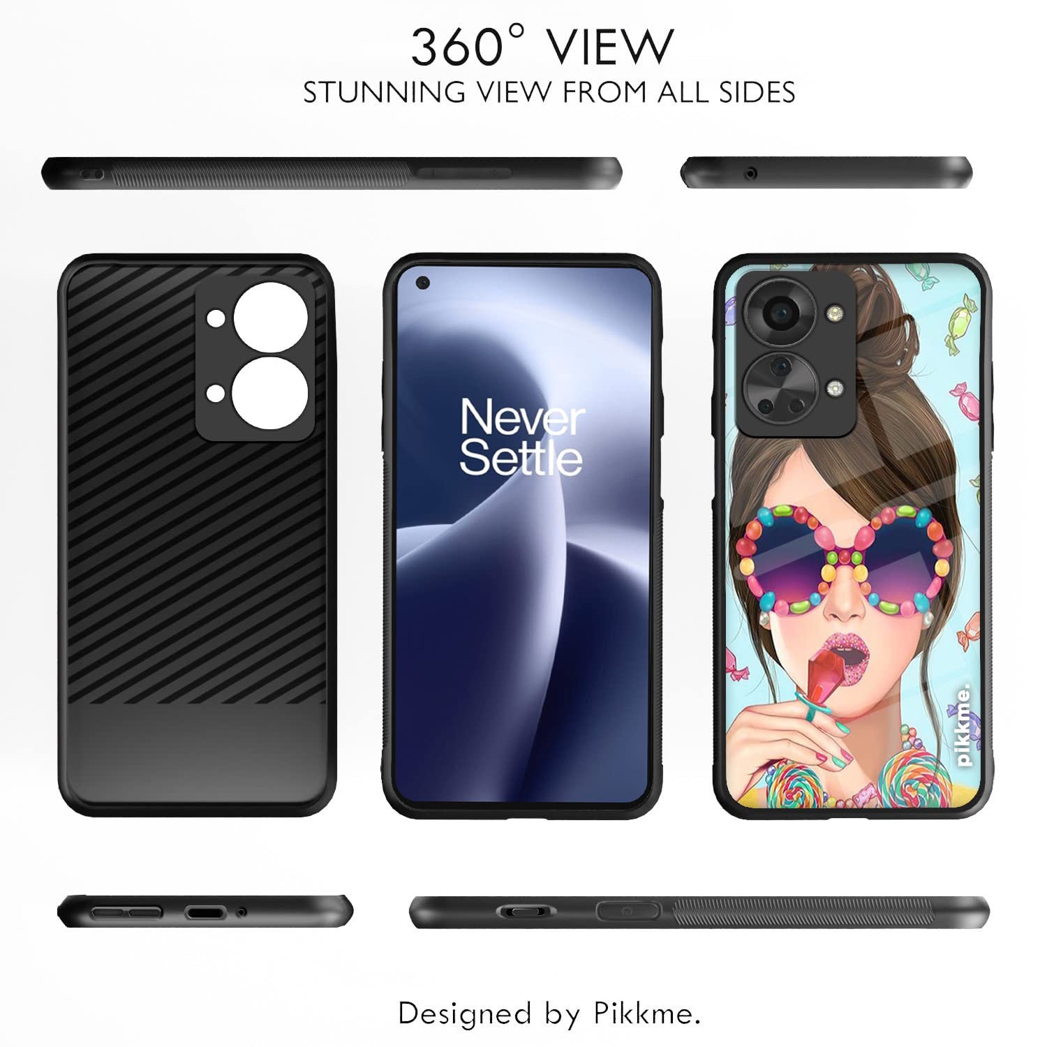 Pikkme Hybrid phone cover for OnePlus Nord 2T 5G – photo 2