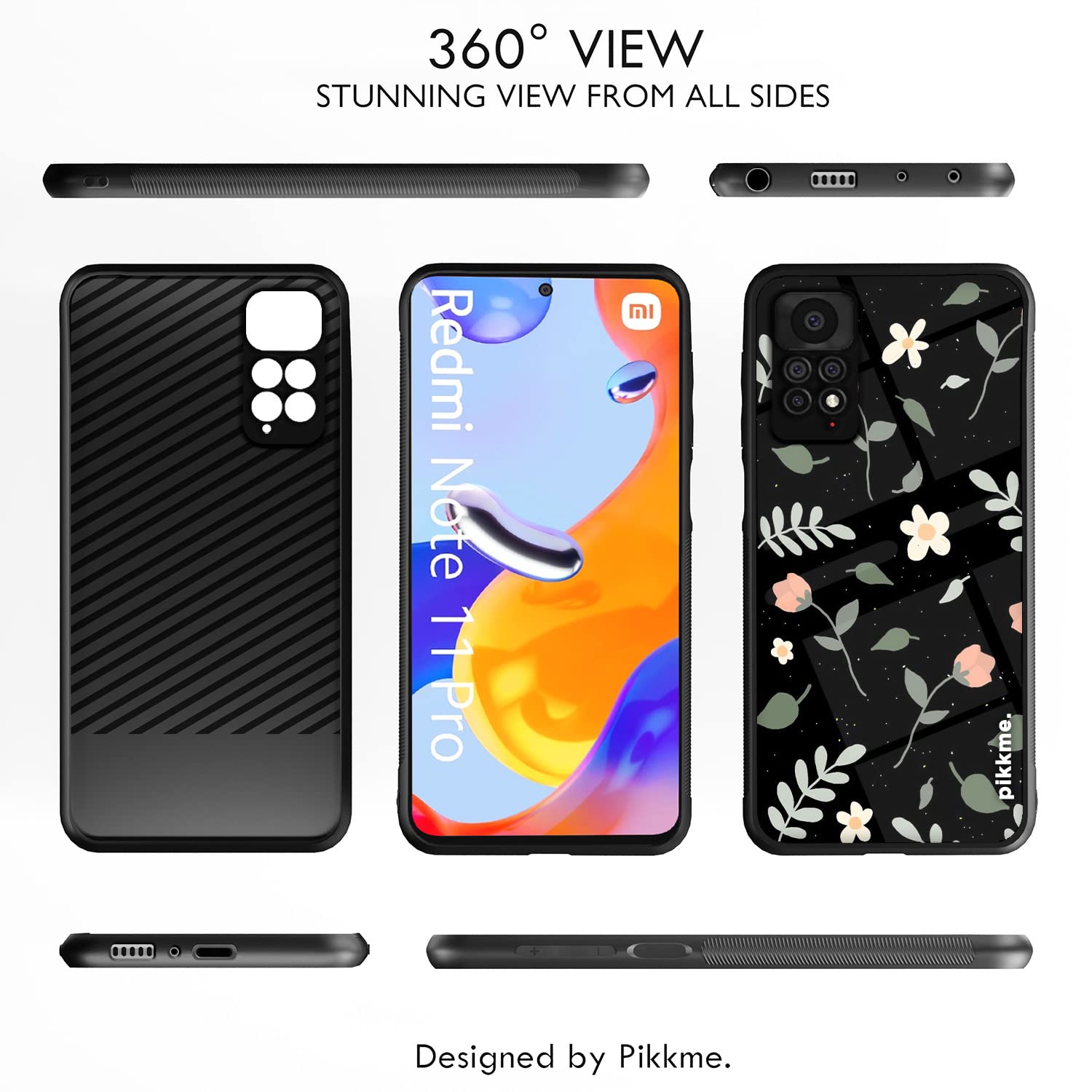 Pikkme Flower back cover for Redmi Note 11 Pro/Note 11 Pro Plus 5G – photo 2