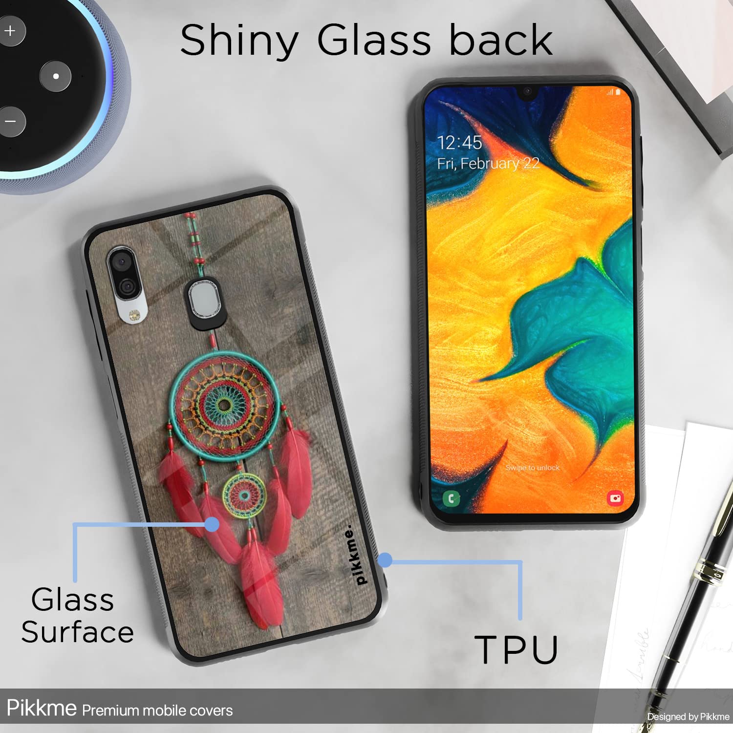 Flower Mobile back cover for Samsung A20/A30/M10s – Pikkme – photo 3