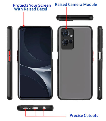 Pikkme black Hybrid back cover for Realme 9i – photo 3