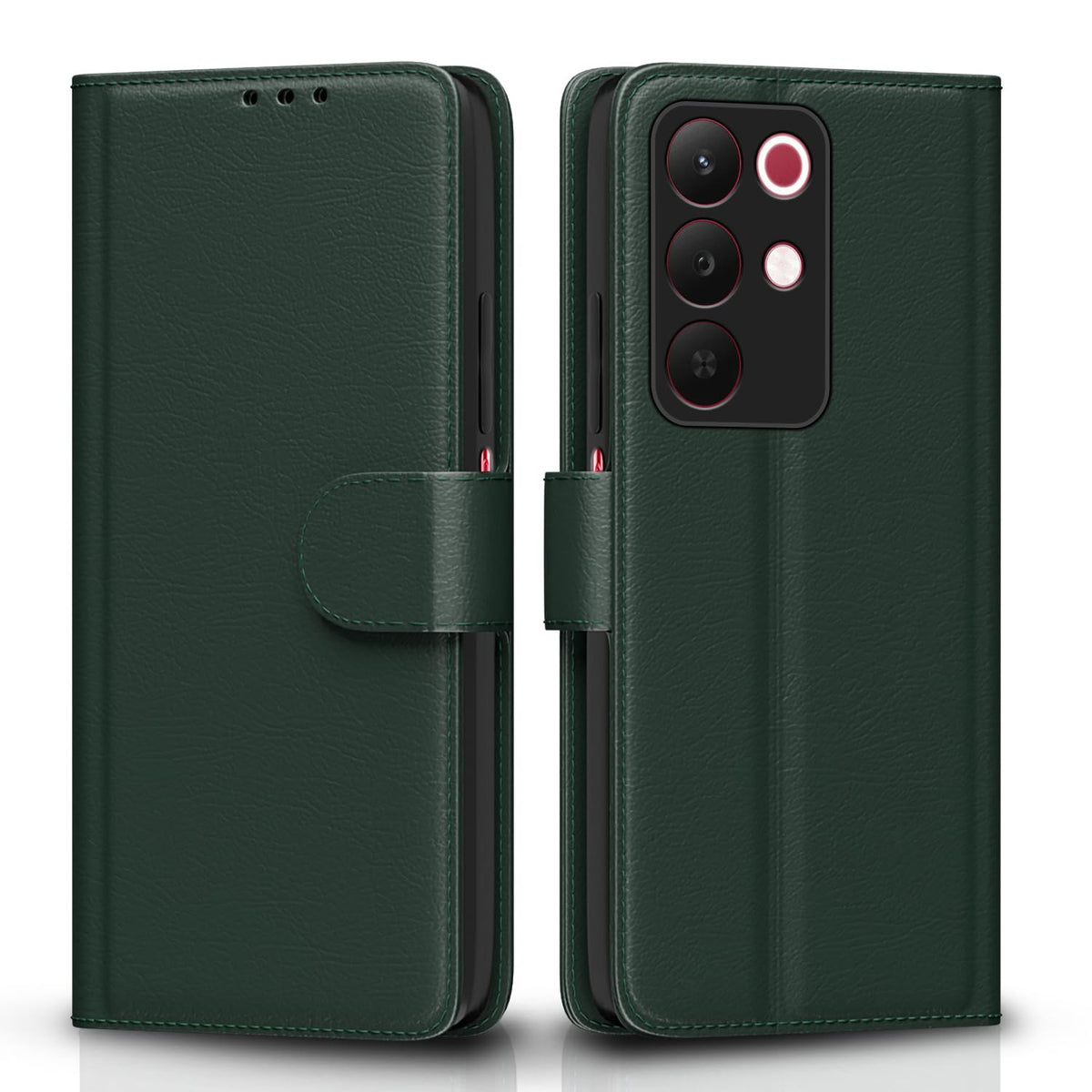 Pikkme Realme Narzo 90X/C85/15X 5G Wallet green flip case