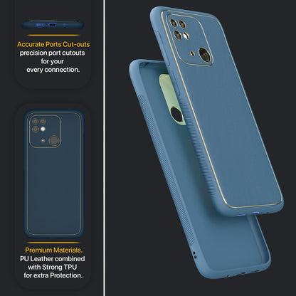 Redmi 10/10 Power back cover in blue by Pikkme – photo 4