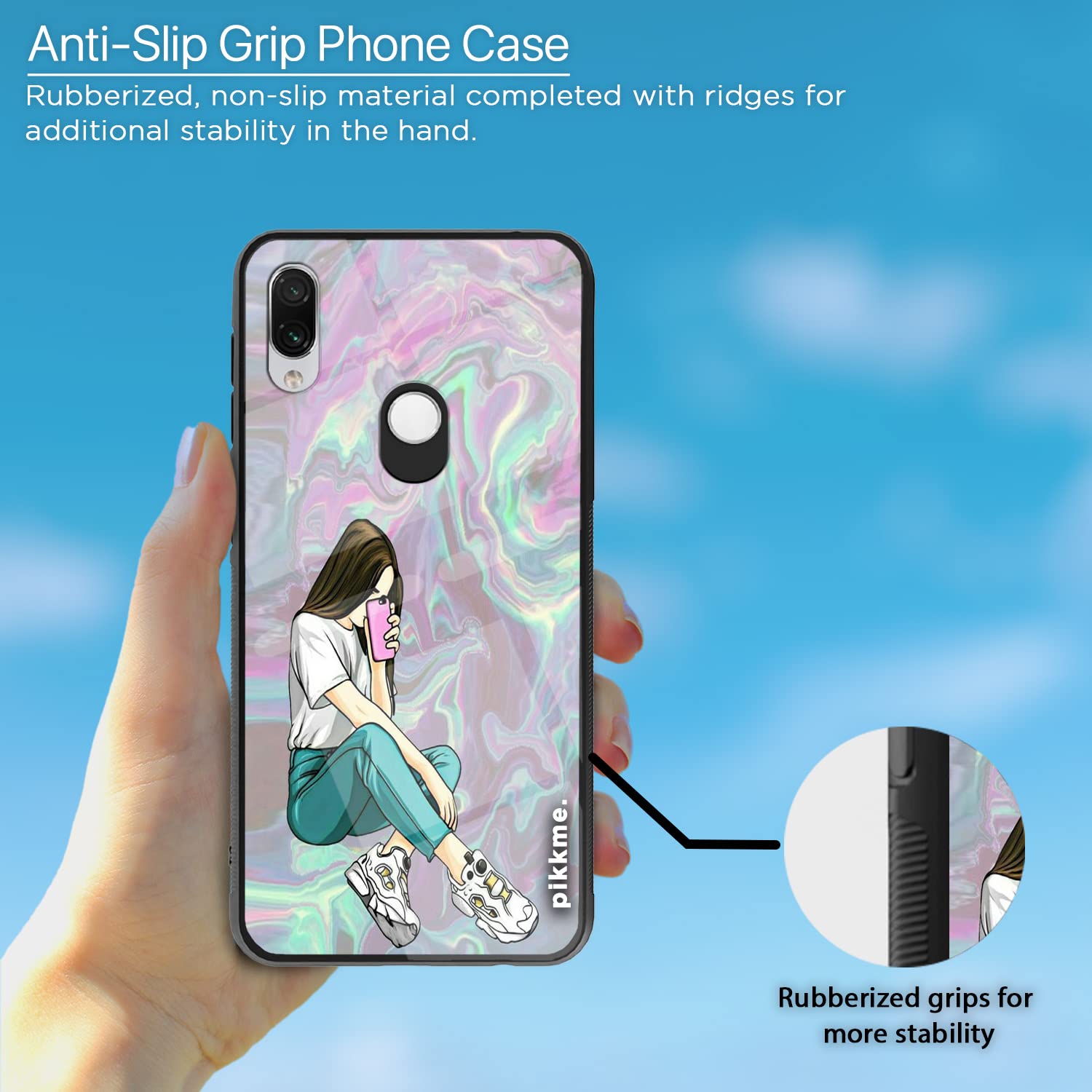 Hybrid Phone cover for Redmi Note 7/Note 7 Pro/Note 7s – Pikkme – photo 5