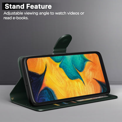 Samsung A30/A20/M10s Wallet wallet flip cover in green by Pikkme – photo 3