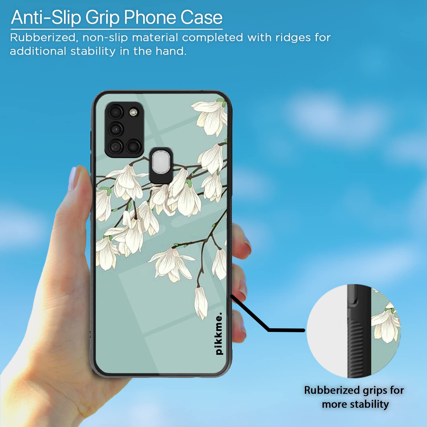 Pikkme Flower phone cover for Samsung A21s – photo 5