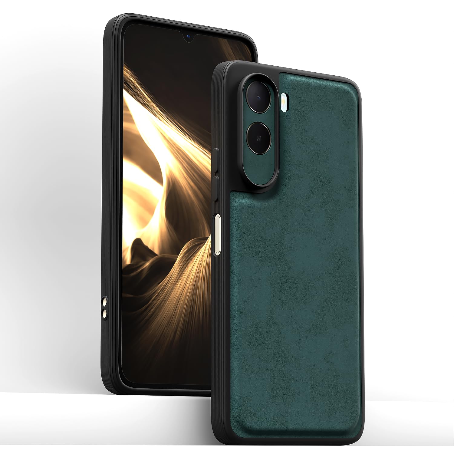 Green back cover for Redmi A7 Pro/Poco C85x 5G – Pikkme – photo 2