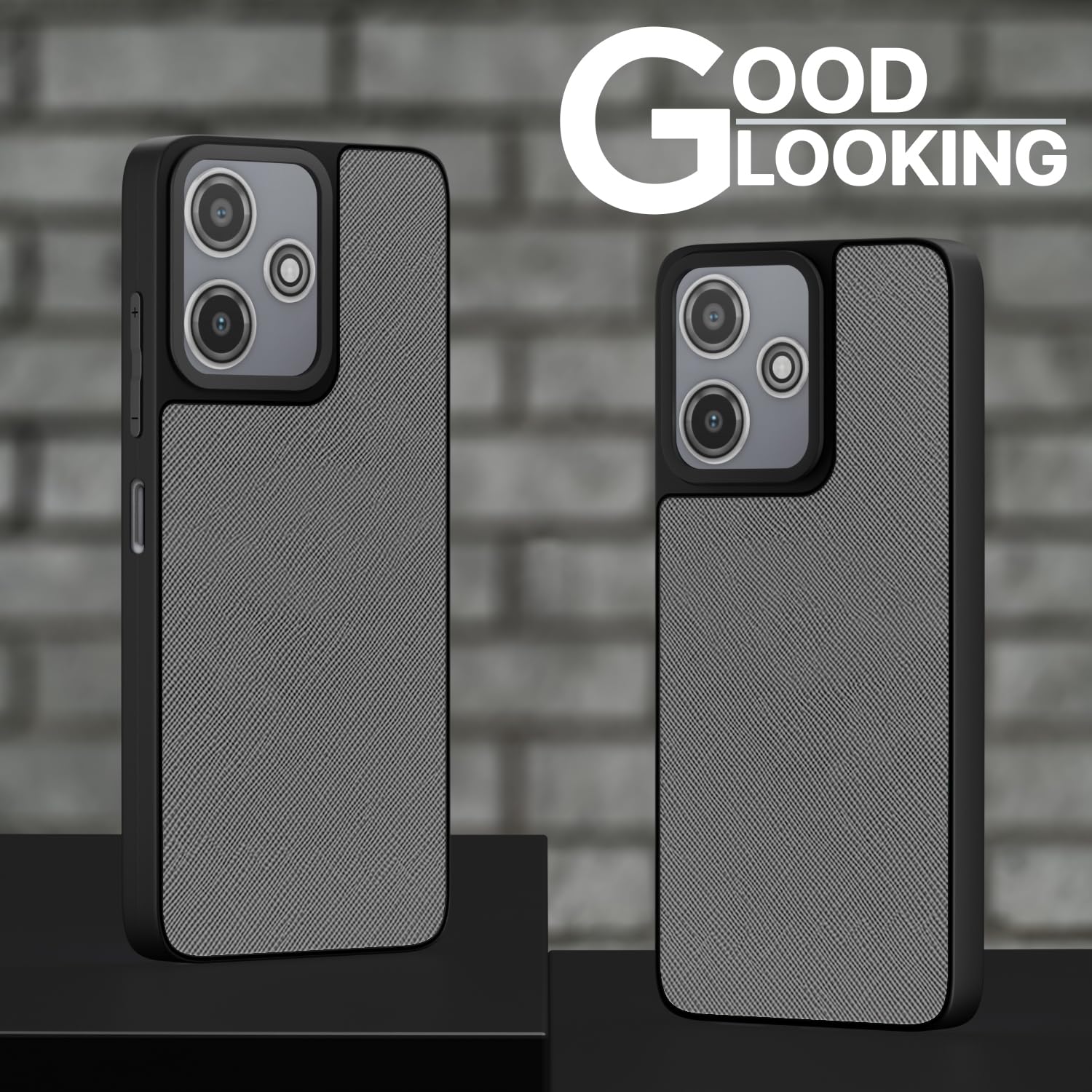 Grey phone cover for Redmi 12 5G/4G/Poco M6 Pro 5G – Pikkme – photo 5