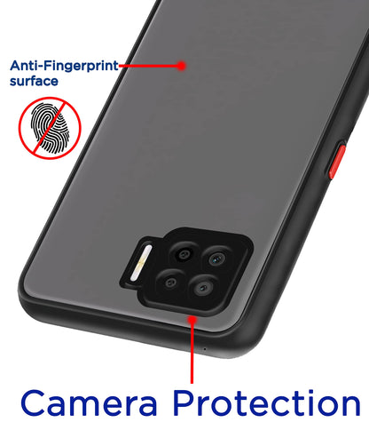 Pikkme Oppo F17 Hybrid black phone cover – photo 2
