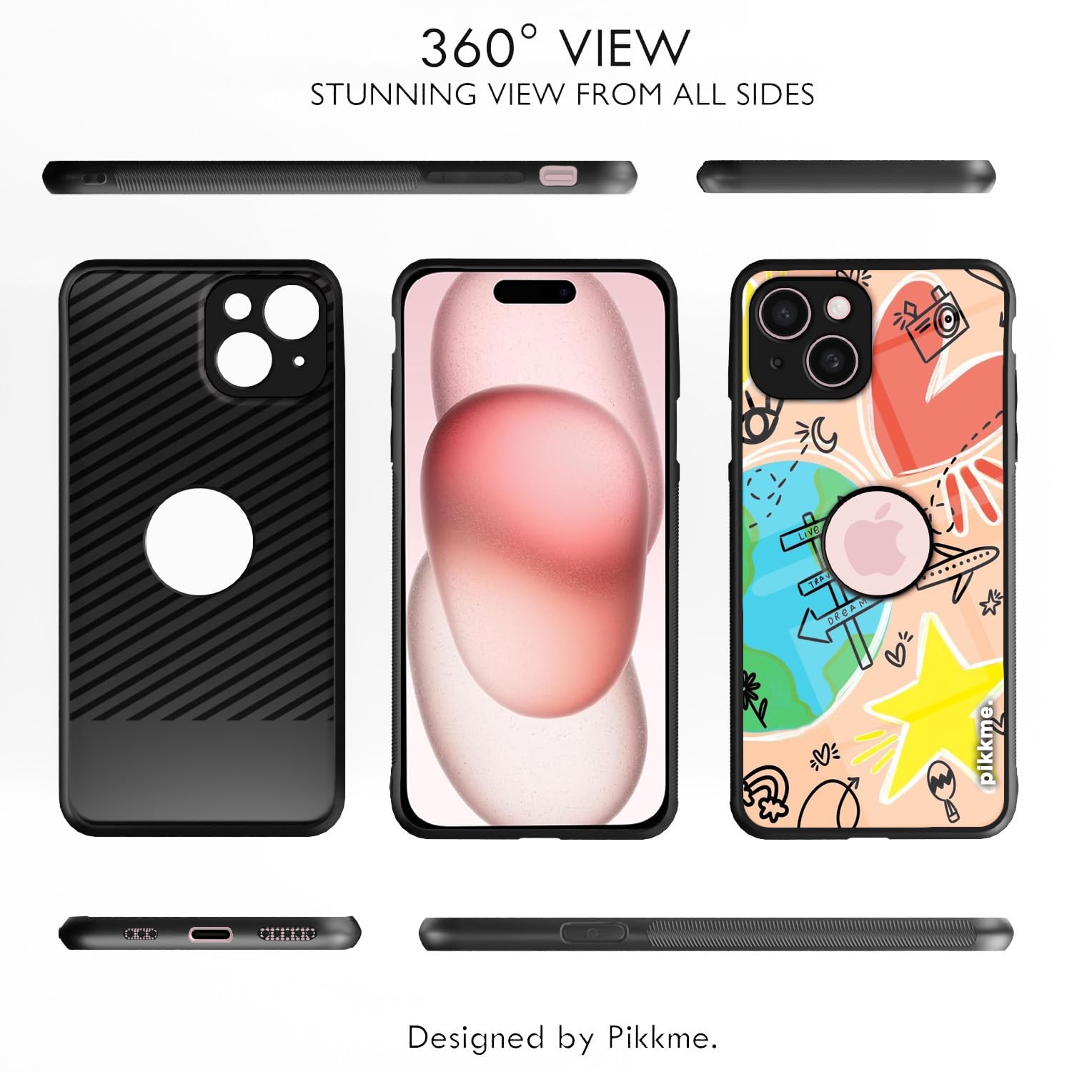 iPhone 15 Hybrid phone cover by Pikkme – photo 2
