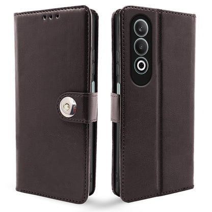 Pikkme coffee wallet flip cover for Oppo K12x 5G