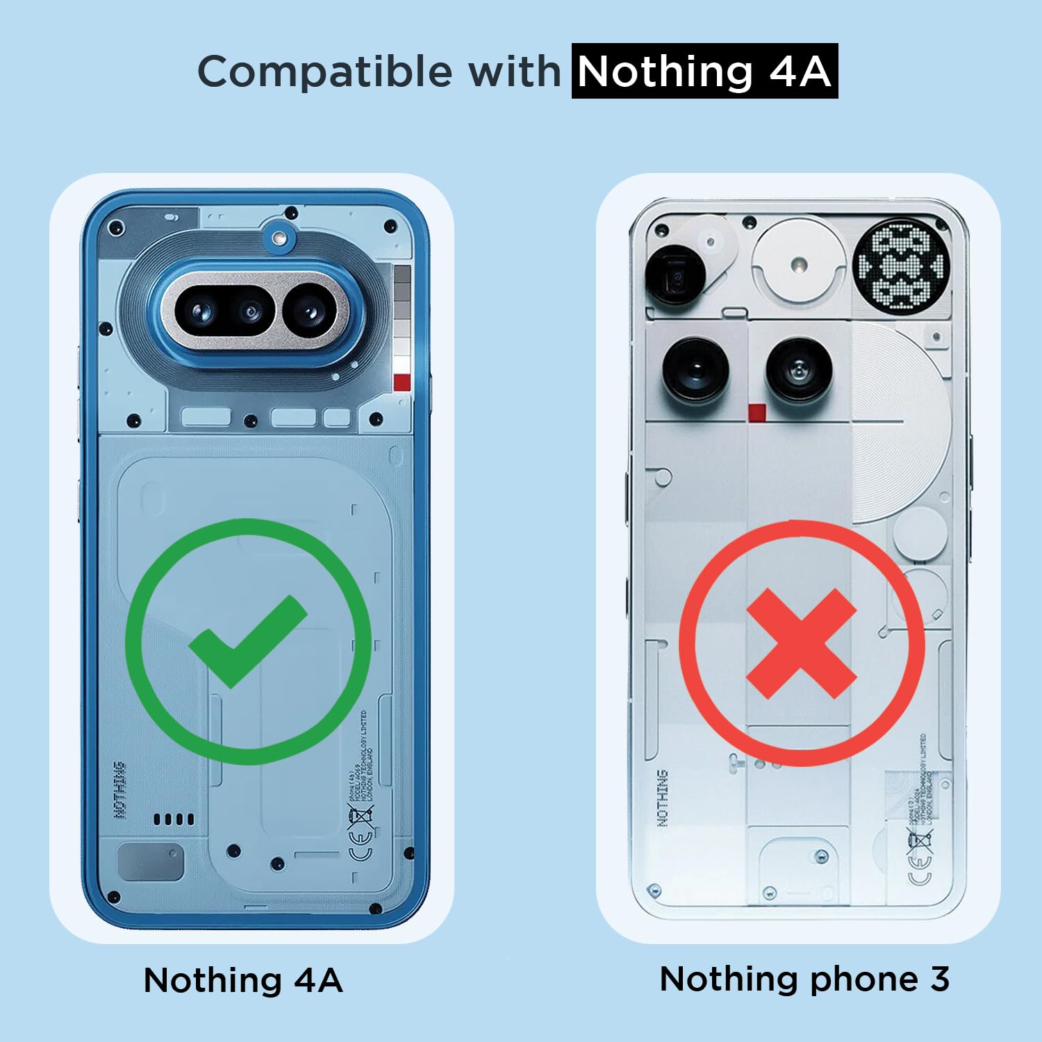 Pikkme transparent mobile back cover for Nothing Phone 4a 5G – photo 4