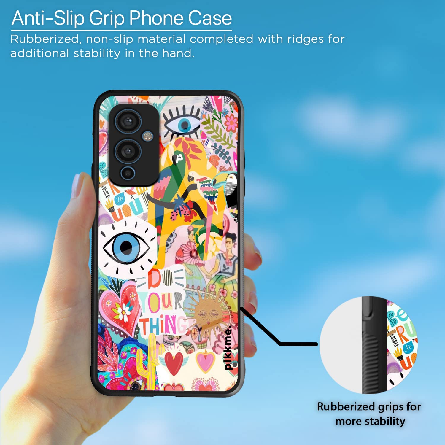 Pikkme OnePlus 9 Flower mobile cover – photo 5
