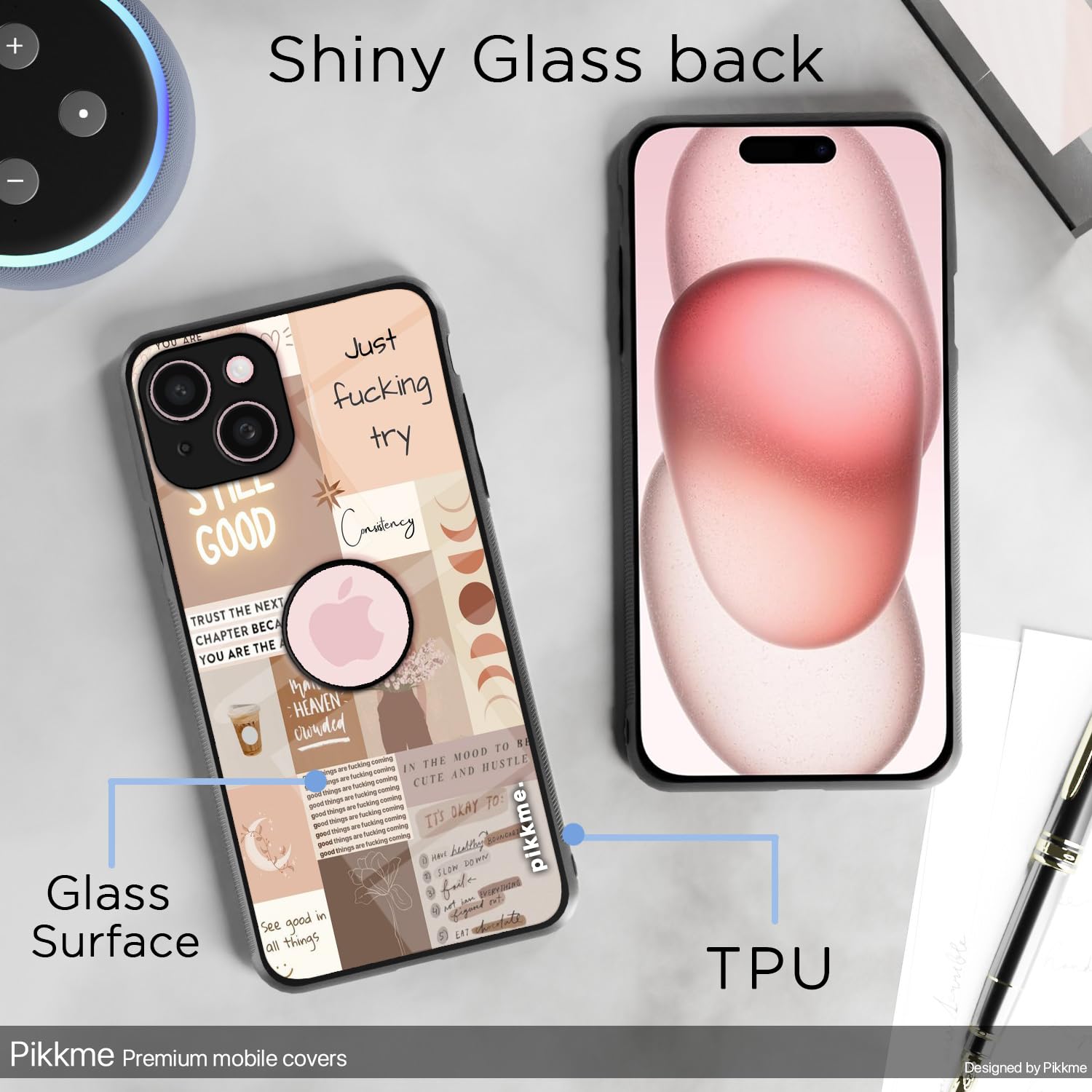 iPhone 15 Hybrid mobile back cover by Pikkme – photo 3