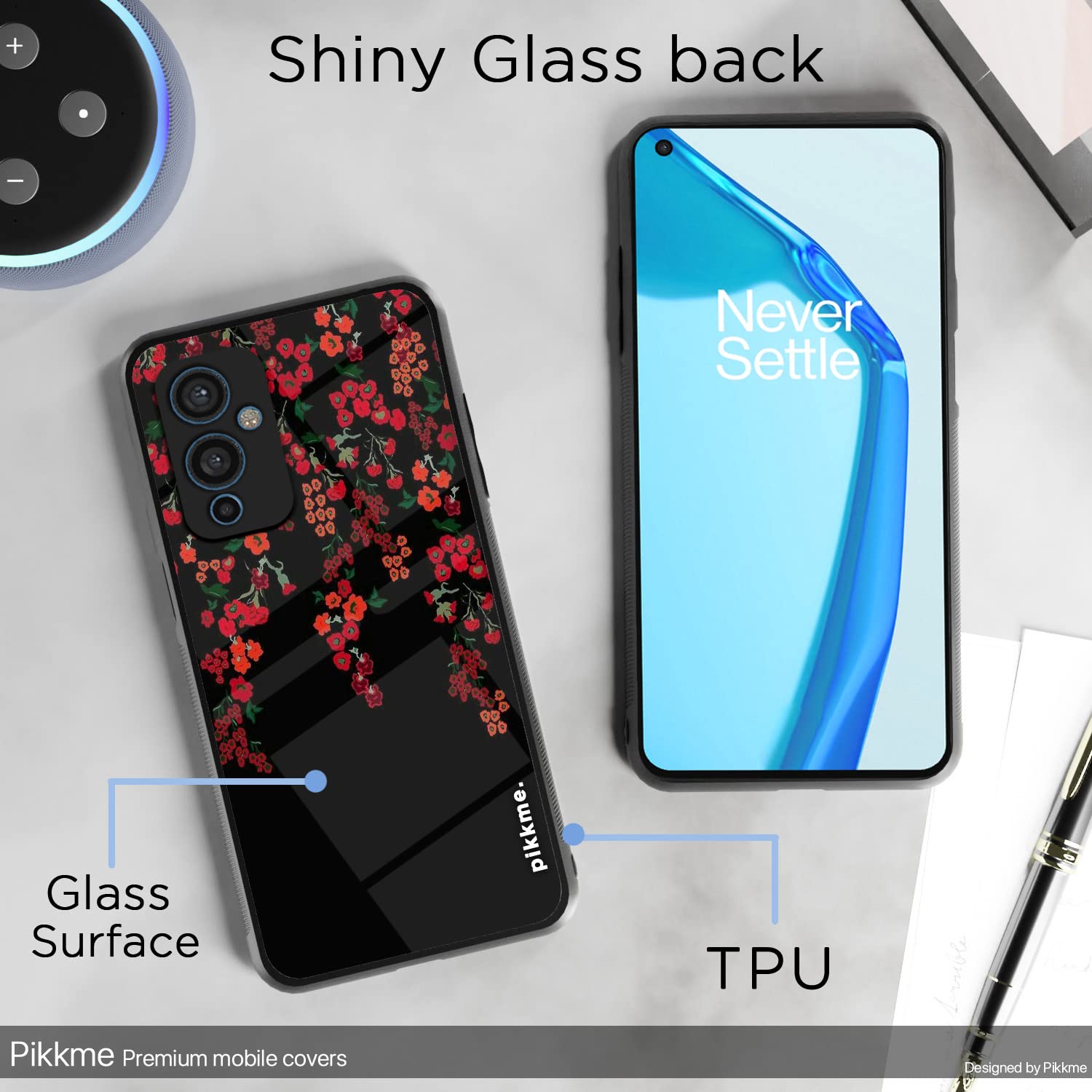 Pikkme Flower back cover for OnePlus 9 – photo 3