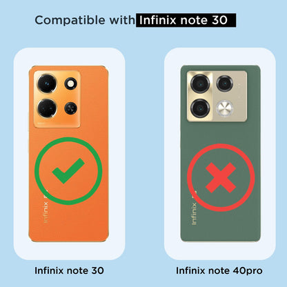 Transparent mag-safe MagSafe mobile back cover for Infinix Note 30 5G – Pikkme – photo 4
