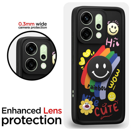 Pikkme black mobile back cover for Oppo Reno 14 5G – photo 5