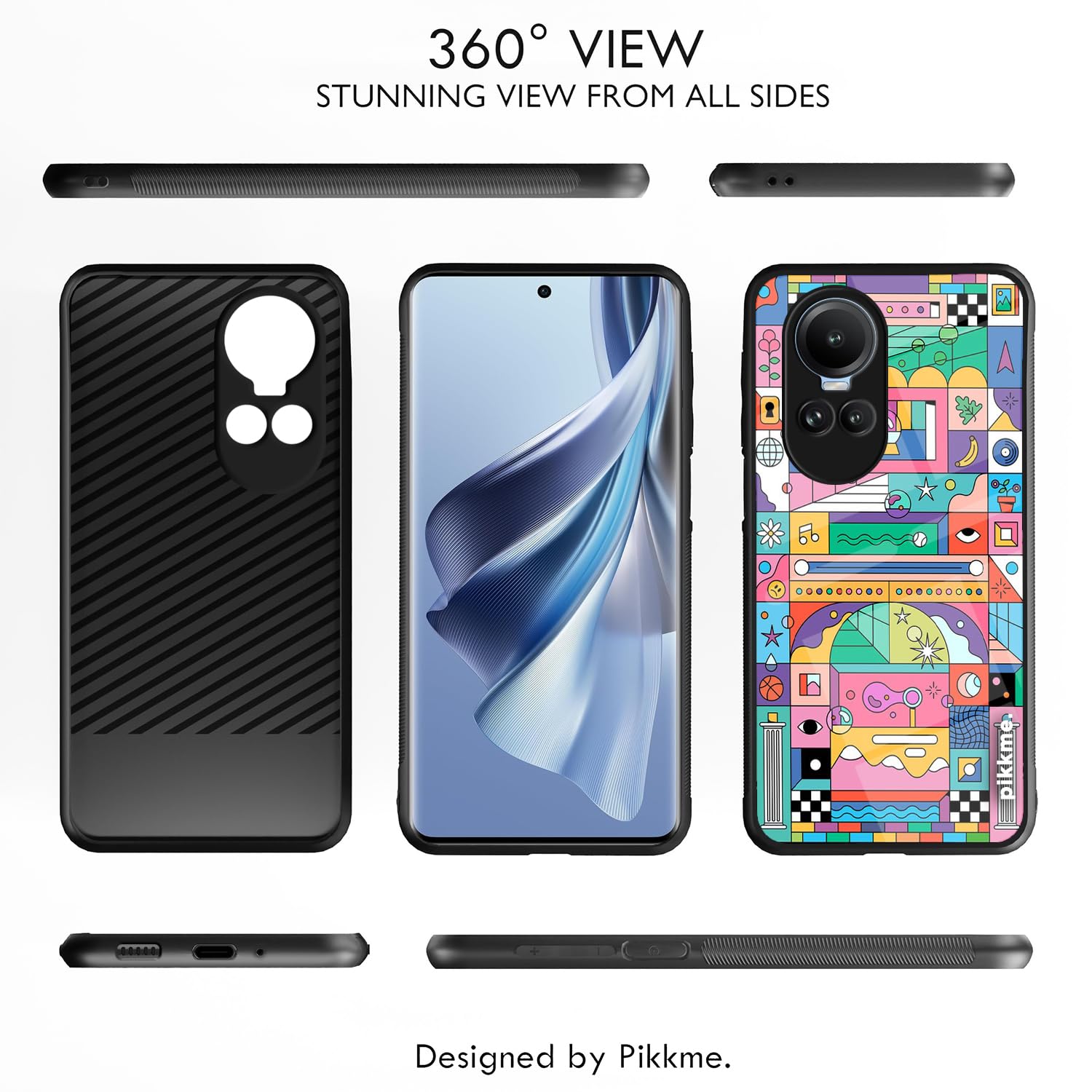 Oppo Reno 10 Pro 5G mobile back cover by Pikkme – photo 2