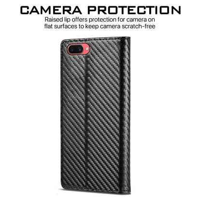 Oppo A3s flip cover in black by Pikkme – photo 4